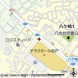 松戸富田麺桜 テラスモール松戸店周辺の地図