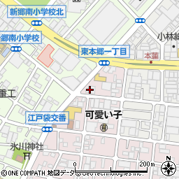 青木信用金庫江戸袋支店周辺の地図
