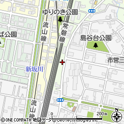 千葉県松戸市二ツ木836周辺の地図