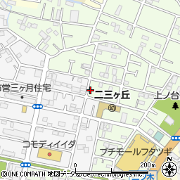 千葉県松戸市二ツ木1661周辺の地図