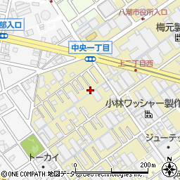 埼玉県八潮市二丁目930-17周辺の地図
