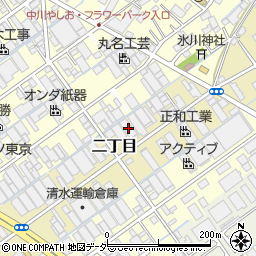 埼玉県八潮市二丁目1103周辺の地図