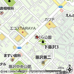 しらゆり薬局下藤沢店周辺の地図
