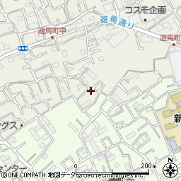 埼玉県草加市遊馬町1145-18周辺の地図
