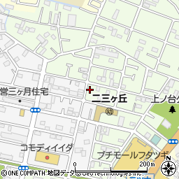 千葉県松戸市二ツ木1650周辺の地図