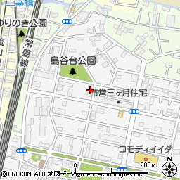 千葉県松戸市三ケ月1284周辺の地図