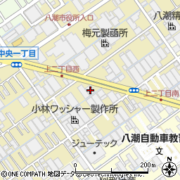 埼玉県八潮市二丁目438周辺の地図