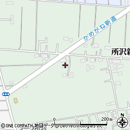 埼玉県所沢市所沢新町2453周辺の地図