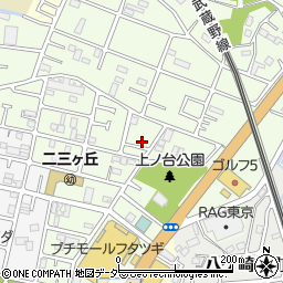 千葉県松戸市二ツ木1678周辺の地図