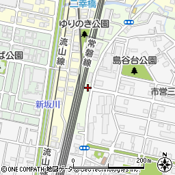 千葉県松戸市二ツ木835-1周辺の地図