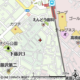 埼玉県入間市下藤沢332周辺の地図