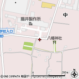 千葉県白井市中372周辺の地図