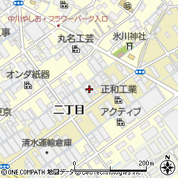 埼玉県八潮市二丁目1107周辺の地図
