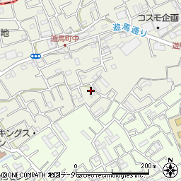 埼玉県草加市遊馬町1144-11周辺の地図