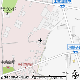 千葉県白井市中299周辺の地図