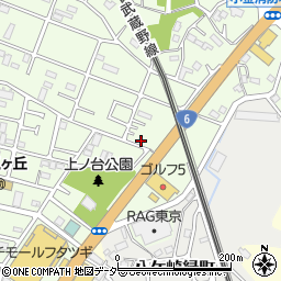 千葉県松戸市二ツ木1333-1周辺の地図