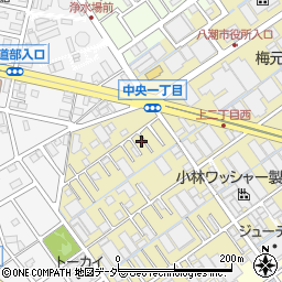 埼玉県八潮市二丁目930-14周辺の地図