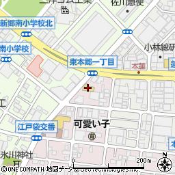日産プリンス埼玉川口新郷店周辺の地図