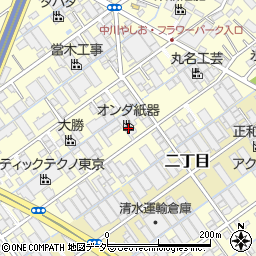オンダ紙器株式会社周辺の地図
