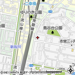 千葉県松戸市三ケ月1263周辺の地図