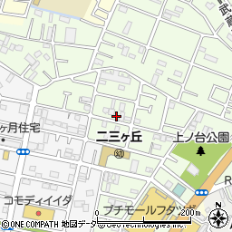 千葉県松戸市二ツ木1645-1周辺の地図