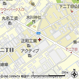 埼玉県八潮市二丁目1122周辺の地図