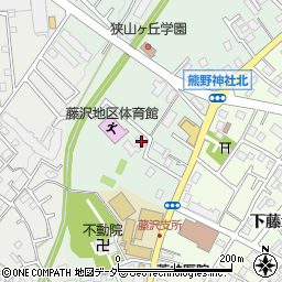 埼玉県入間市下藤沢990周辺の地図