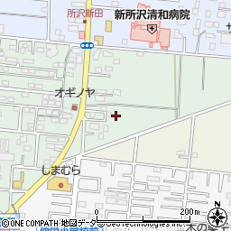 埼玉県所沢市所沢新町2543-10周辺の地図