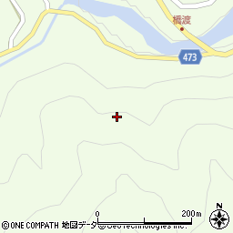 長野県木曽町（木曽郡）三岳（橋渡）周辺の地図