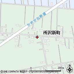 埼玉県所沢市所沢新町2462周辺の地図