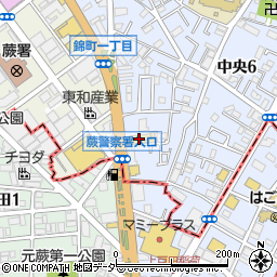 トヨタカローラ埼玉わらび店周辺の地図