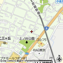 千葉県松戸市二ツ木1342-1周辺の地図