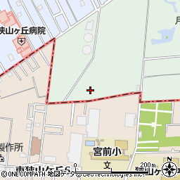 埼玉県狭山市南入曽1080周辺の地図