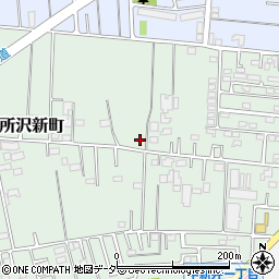 埼玉県所沢市所沢新町2506周辺の地図