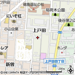 埼玉県戸田市上戸田43周辺の地図