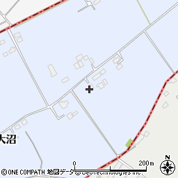 千葉県成田市大沼623-1周辺の地図