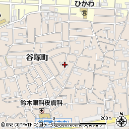 埼玉県草加市谷塚町1515-3周辺の地図