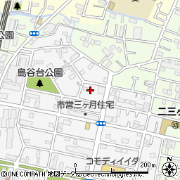 千葉県松戸市三ケ月1230周辺の地図