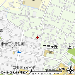 千葉県松戸市二ツ木1621周辺の地図