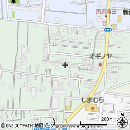 埼玉県所沢市所沢新町2514-79周辺の地図