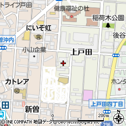 埼玉県戸田市上戸田21-5周辺の地図
