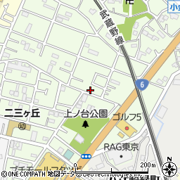 千葉県松戸市二ツ木1342-7周辺の地図