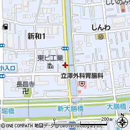 埼玉県三郷市新和1丁目507周辺の地図