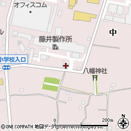 千葉県白井市中156周辺の地図