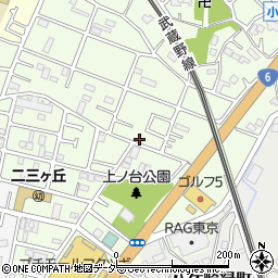 千葉県松戸市二ツ木1342-6周辺の地図