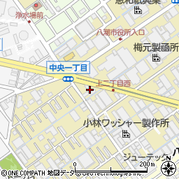 埼玉県八潮市二丁目483周辺の地図