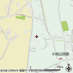 山梨県北杜市高根町小池1095-9周辺の地図