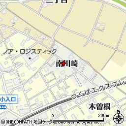 埼玉県八潮市南川崎8周辺の地図
