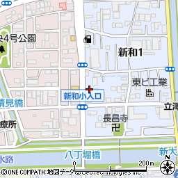 埼玉県三郷市新和1丁目426周辺の地図