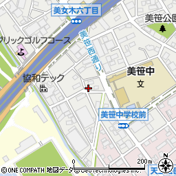 第二長栄荘周辺の地図